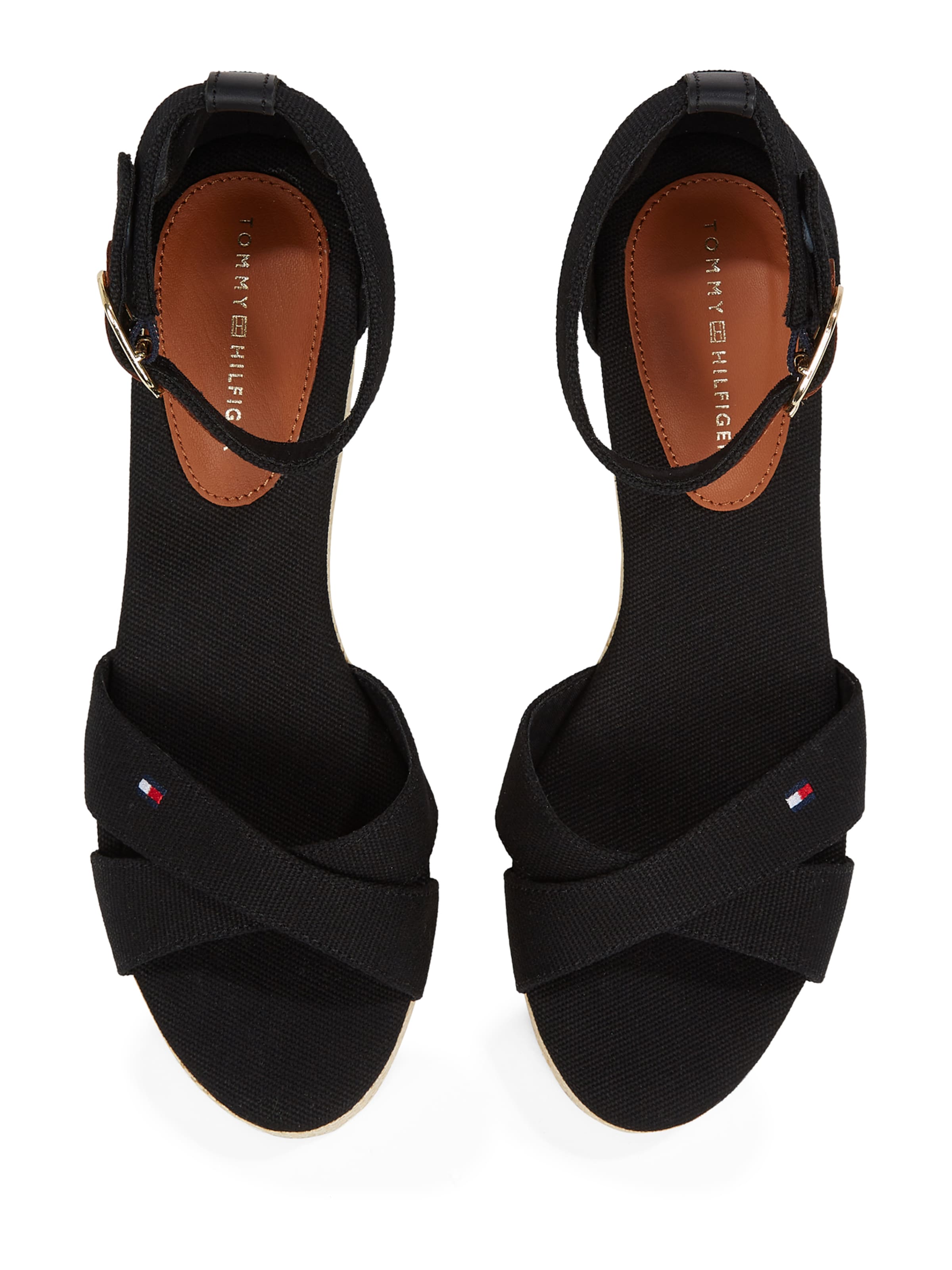 TOMMY HILFIGER Босоножки в Черный