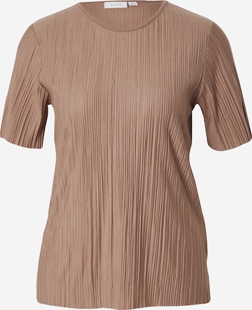VILA Shirts 'PLISA' i brun: forside