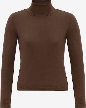 T-shirt 'Erisa' Antioch en marron : devant