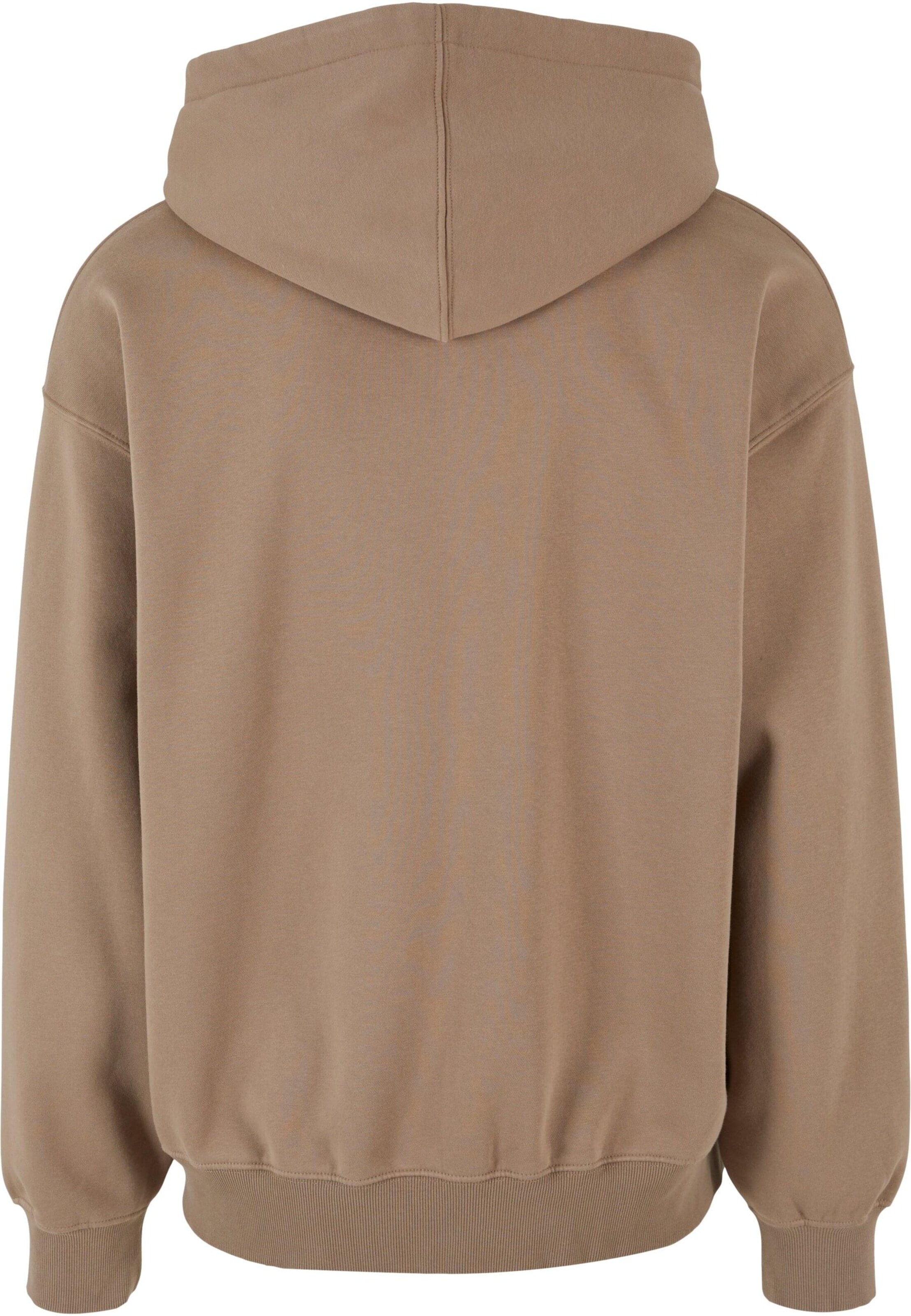 DEF Sweatjacka i brun