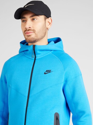 Nike Sportswear Ζακέτα φούτερ 'TCH FLC' σε μπλε