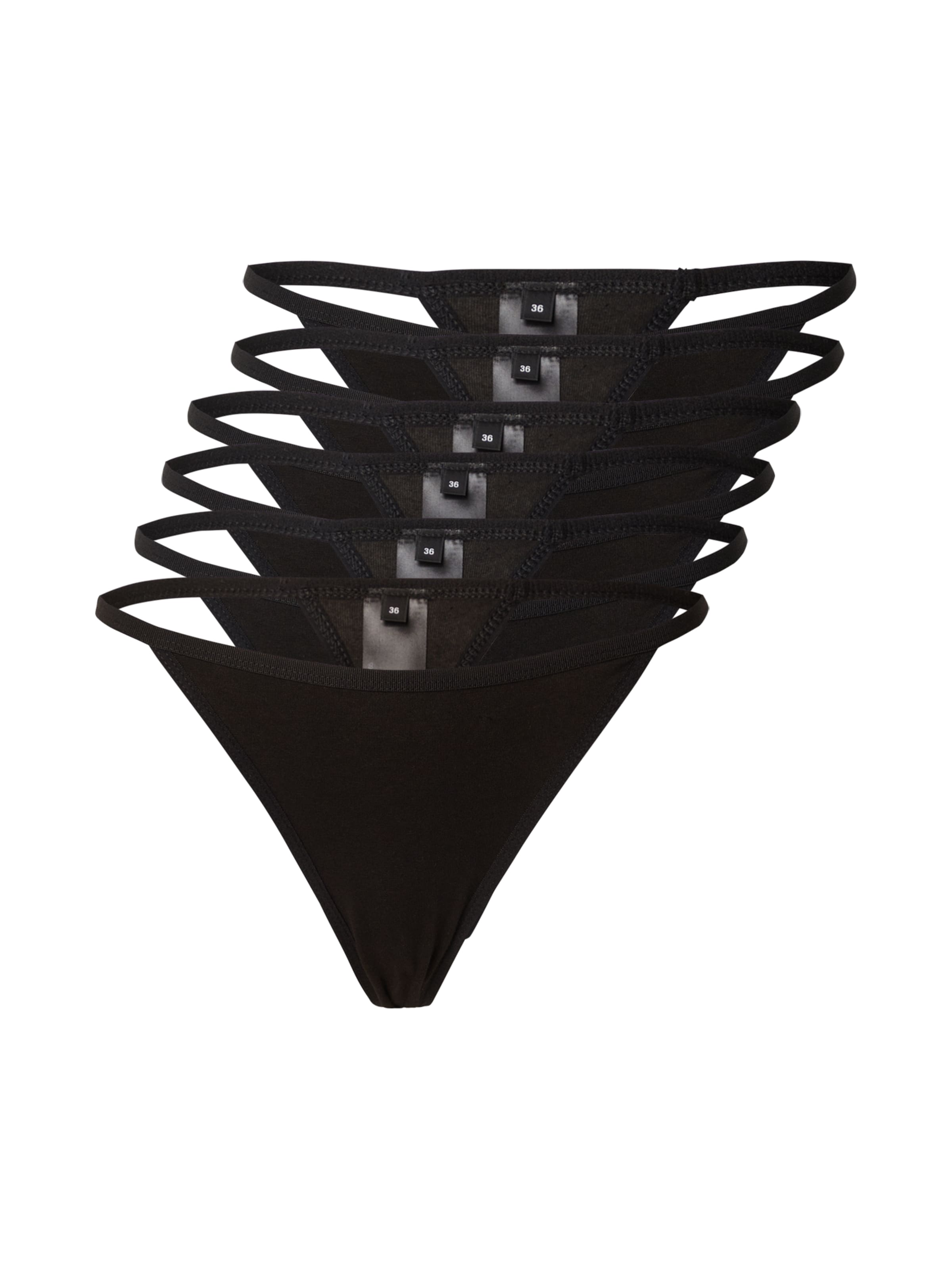 ABOUT YOU Στρινγκ &#x27;Edda&#x27; σε μαύρο: μπροστά