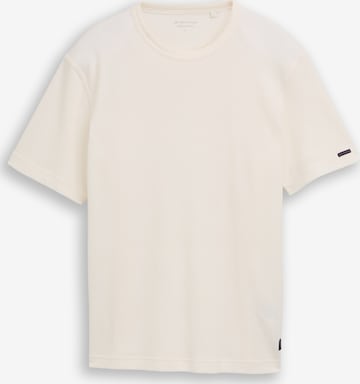 TOM TAILOR T-Shirt in Weiß: Vorderseite