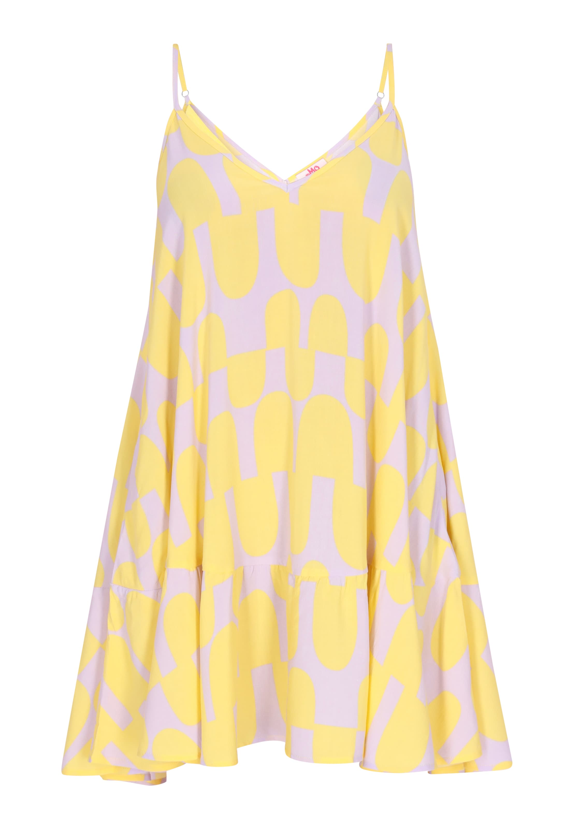 MYMO Sommerkleid in Gelb: Vorderseite