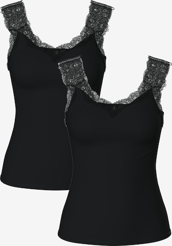 Haut 'PCBARBERA' PIECES en noir : devant