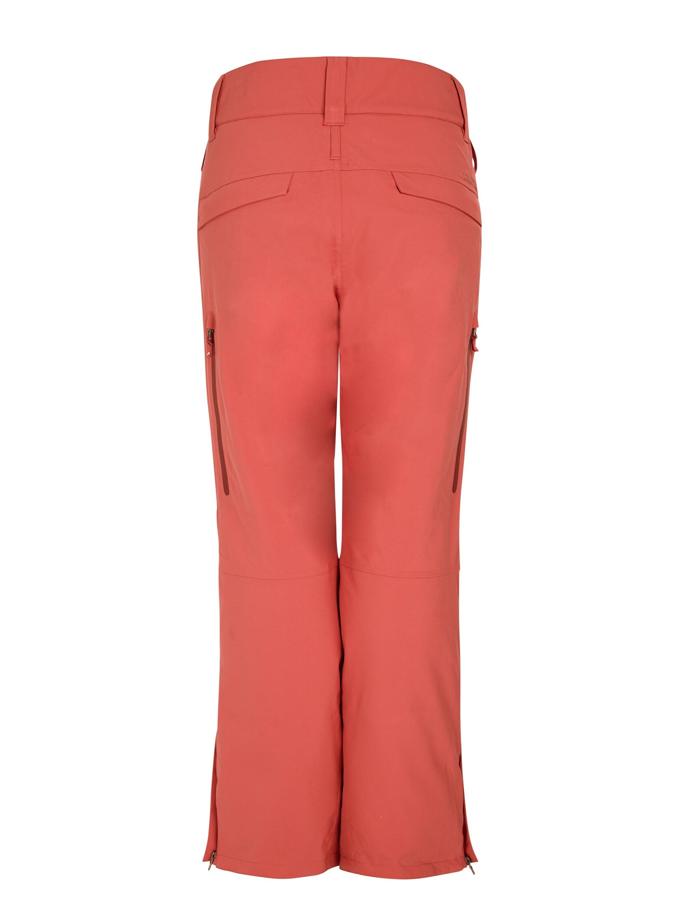 PROTEST Regular Workout Pants 'CARMACKS' in Red