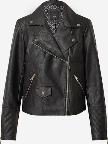 River Island Between-Season Jacket in Black: front