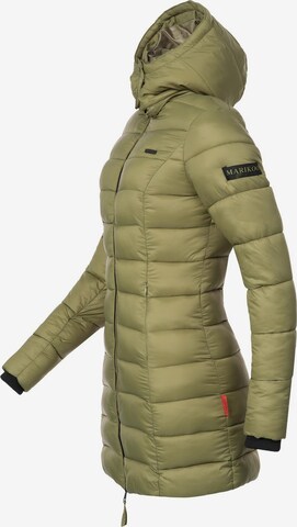 MARIKOO Winter Coat 'Abendsternchen' in Green