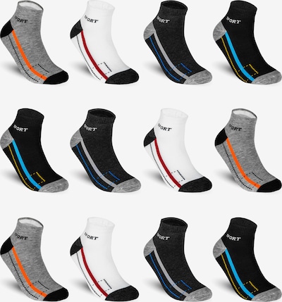 TEXEMP Füßlinge 'TEXEMP Sneaker Socken' in mischfarben, Produktansicht