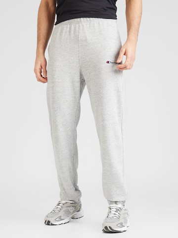 Effilé Pantalon Champion Authentic Athletic Apparel en gris : devant