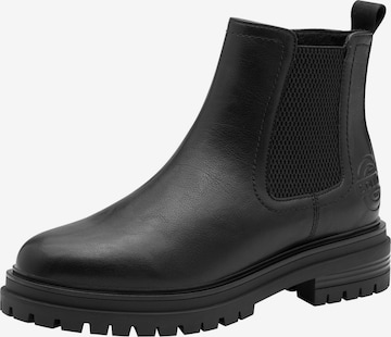 s.Oliver Chelsea Boots in Black: front