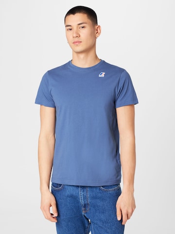 K-Way T-shirt 'LE VRAI EDOUARD' i blå: framsida
