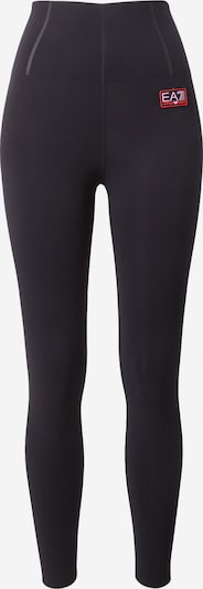 EA7 Emporio Armani Športne hlače | karamel / rdeča / črna barva, Prikaz izdelka