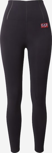 EA7 Emporio Armani Pantalon de sport en caramel / rouge / noir, Vue avec produit