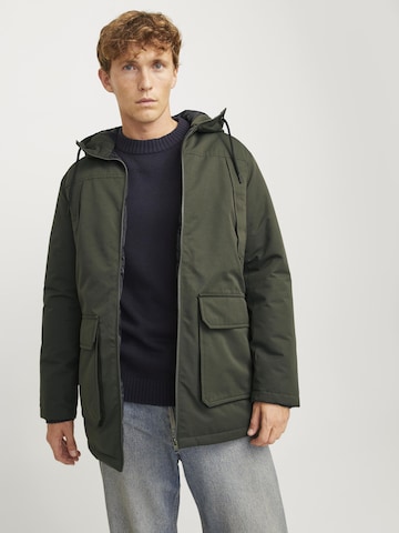 Parka d’hiver 'JWHGrand' JACK & JONES en vert