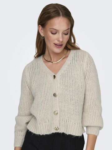 ONLY Knit cardigan 'Minni' in Beige