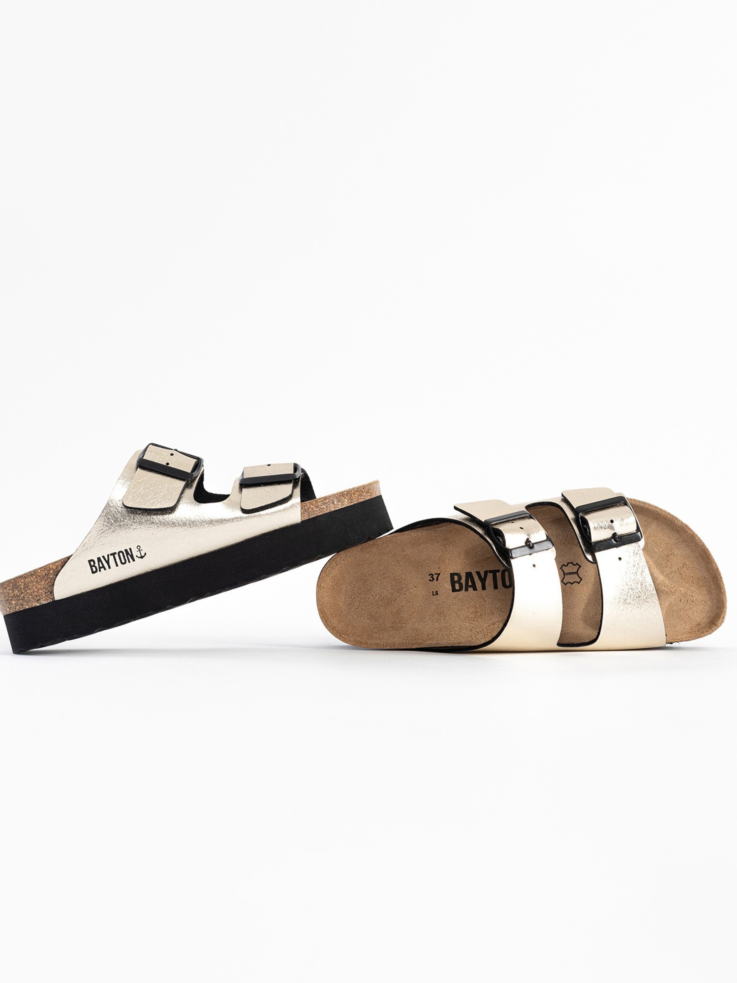 Bayton - Zapatos abiertos 'Japet' en marrón