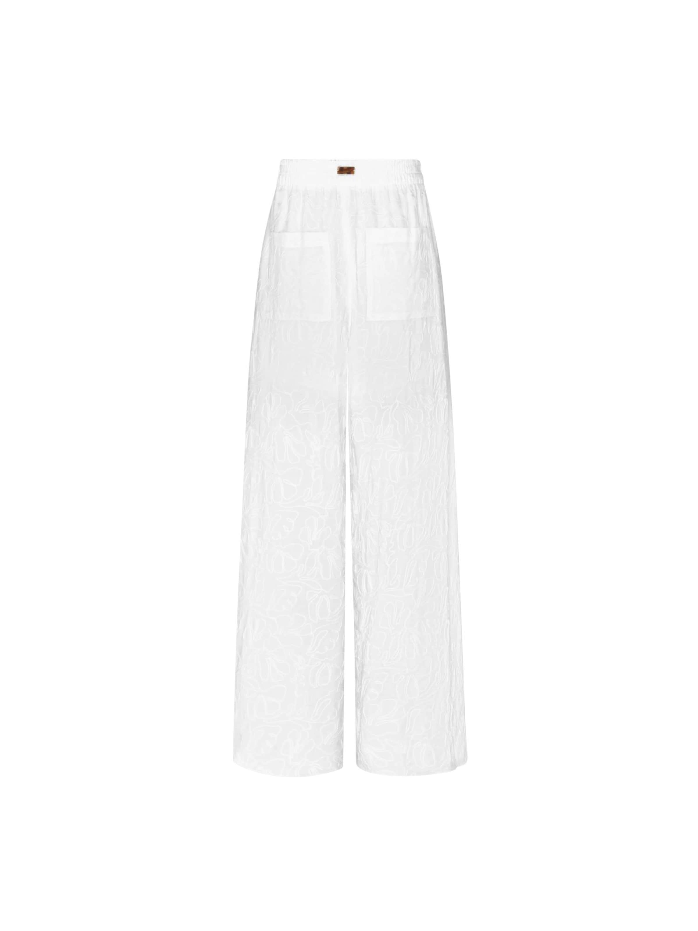 Regular Pantalon Vilebrequin en blanc