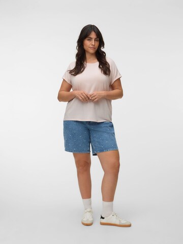 Vero Moda Curve Shirt 'AYA' in Beige