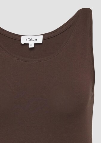 Haut s.Oliver en marron