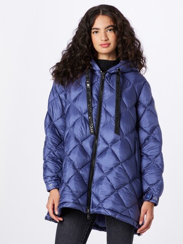 No. 1 Como Tussenjas in Blauw: voorkant