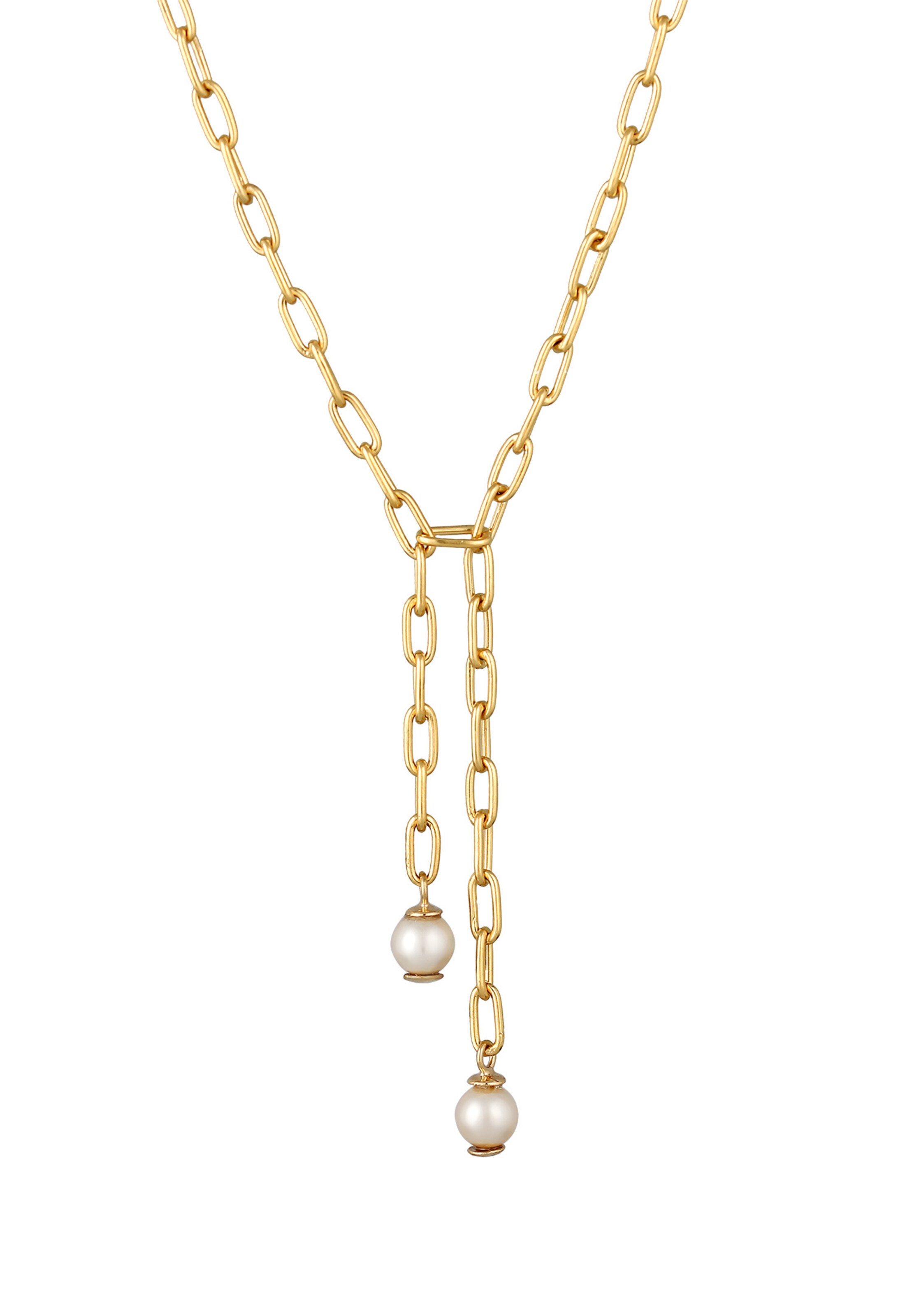 ELLI PREMIUM Halskette 'Perle' in Gold