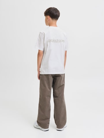 Jack & Jones Junior Shirts 'Union Back' i hvid