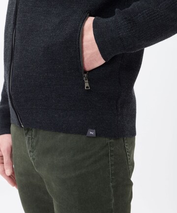 BRAX Knit Cardigan 'John' in Black