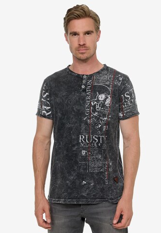 Rusty Neal Shirt in Grey: front