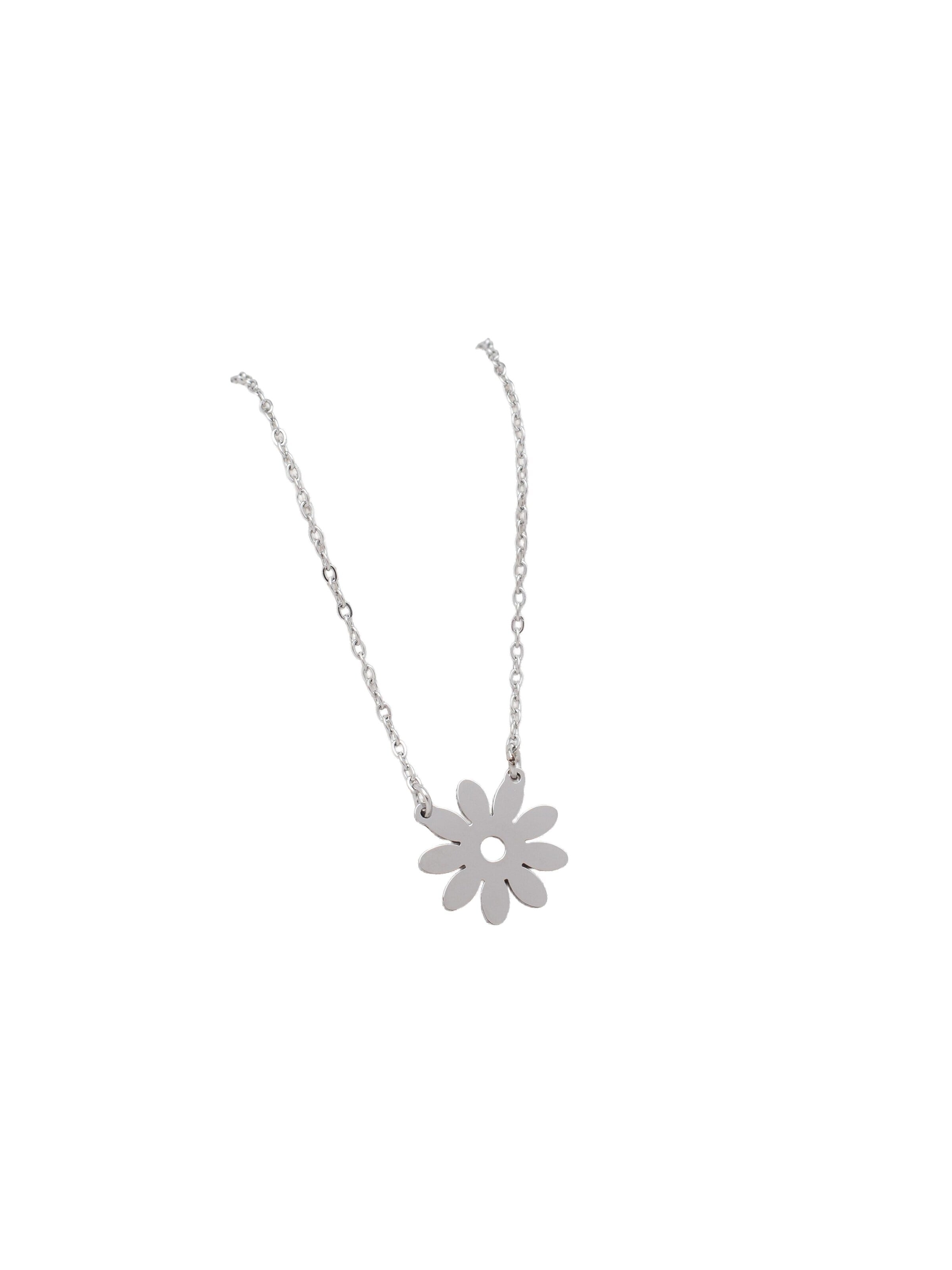 LUUK LIFESTYLE Necklace in Silver: front