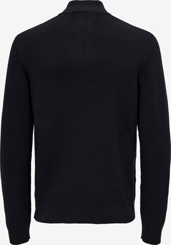 Only & Sons Cardigan 'Phill' i blå