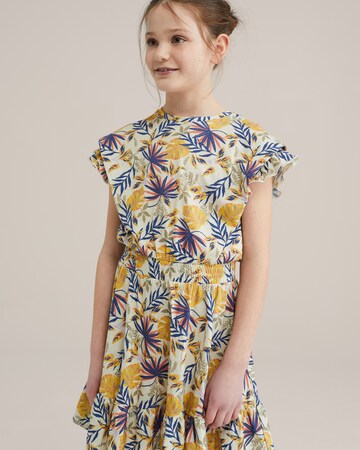 Robe WE Fashion en mélange de couleurs : devant