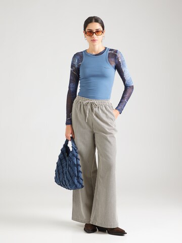 Pepe Jeans Top 'BOWIE' in Blau