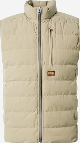 Gilet 'Foundation' G-STAR en vert : devant