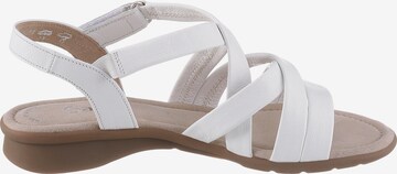 GABOR Strap Sandals in White