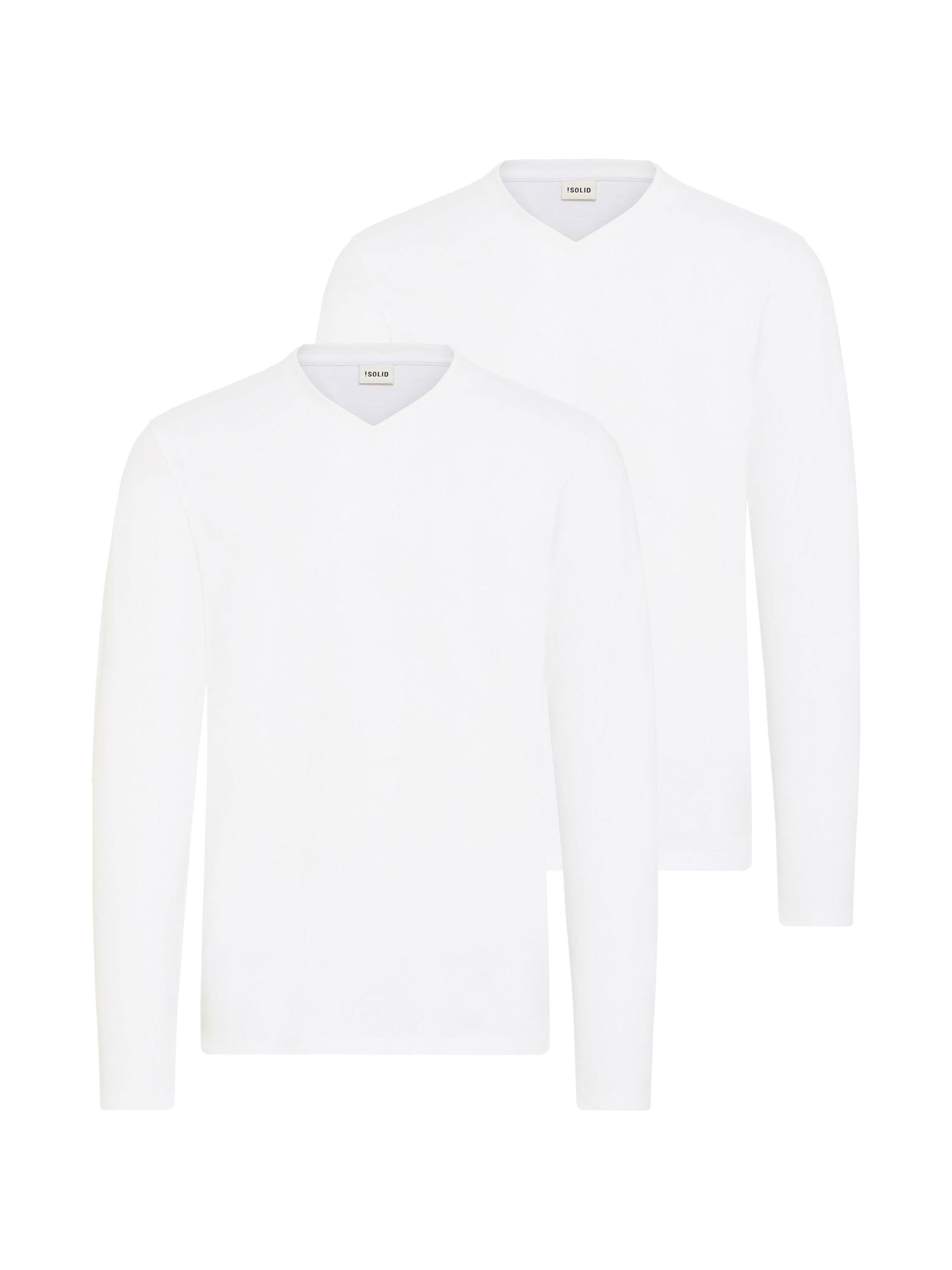 T-Shirt ' SDODIFAN ' !Solid en blanc : devant