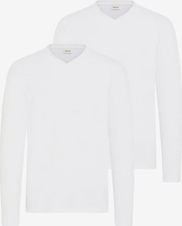 !Solid Shirt ' SDODIFAN ' in White: front