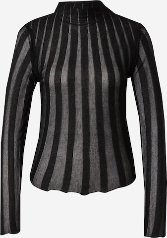 juoda REMAIN Megztinis: priekis