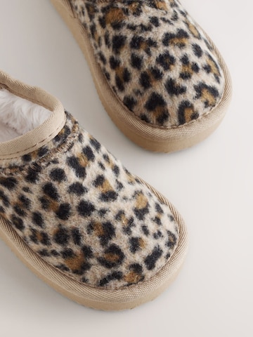 Next - Zapatillas de casa en beige