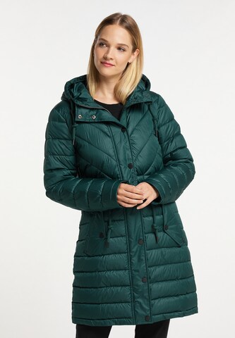 Manteau d’hiver DreiMaster Klassik en vert : devant