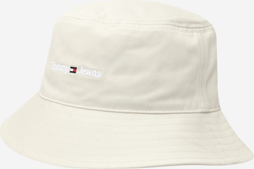 Tommy Jeans Hat in Beige: front