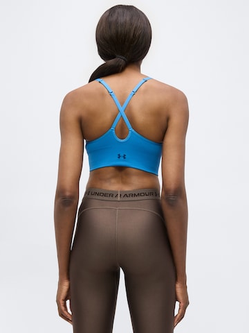 UNDER ARMOUR - Soutien Bustier Soutien de desporto 'Vanish Seamless' em azul