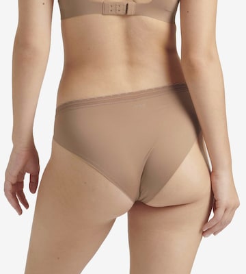 SLOGGI - Cueca 'BODY ADAPT Twist' em castanho