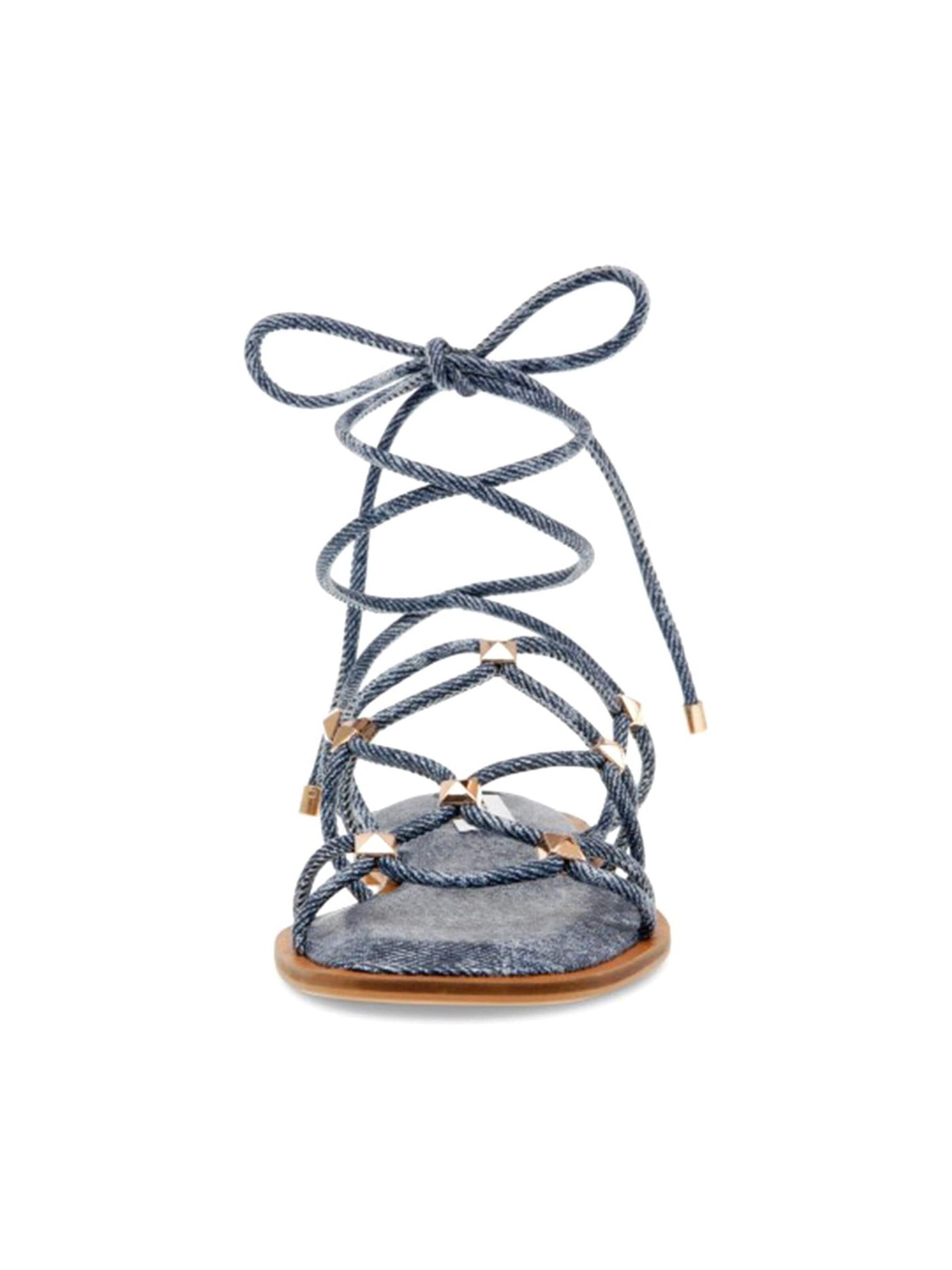 Sandalo con cinturino 'Zappy Blue Denim' di STEVE MADDEN in blu