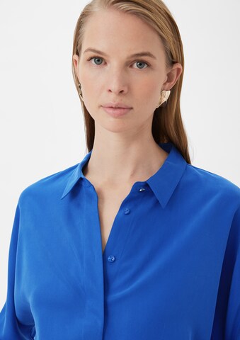 COMMA Bluse in Blau