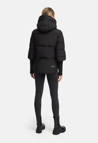 Veste d’hiver 'Lotusherz XIV' NAVAHOO en noir
