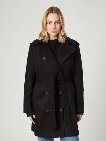 Guido Maria Kretschmer Women Ανοιξιάτικο και φθινοπωρινό παλτό 'Enola' σε μαύρο: μπροστά