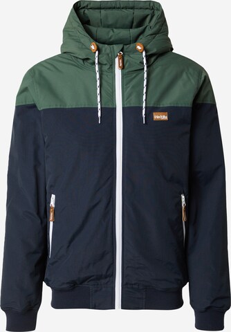 Iriedaily Between-Season Jacket in Green: front