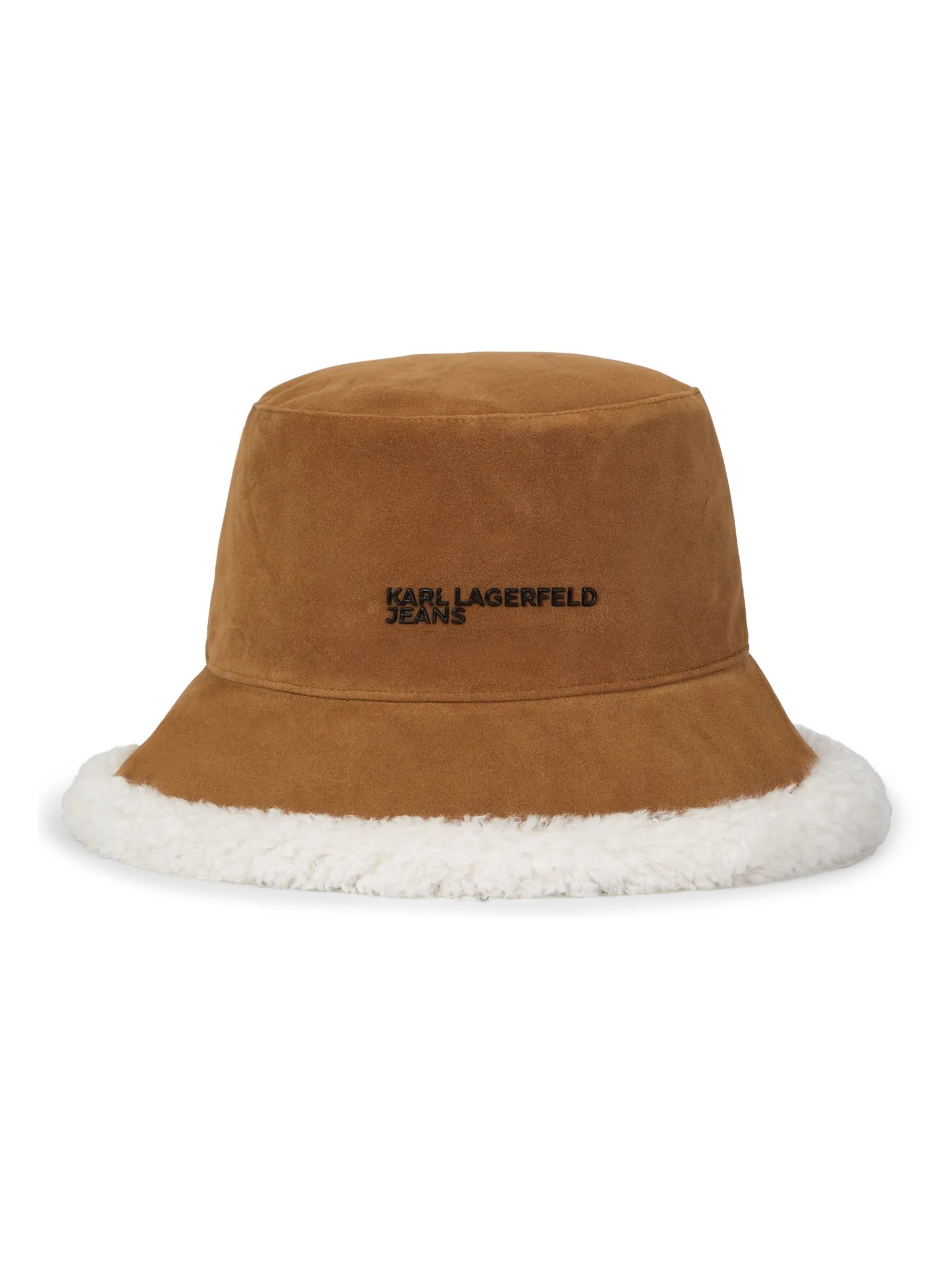 KARL LAGERFELD JEANS - Sombrero en marrón: frente