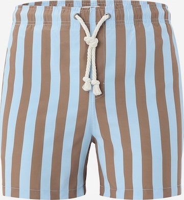 Gassa d'Amante Zwemshorts 'Polignano' in Blauw: voorkant